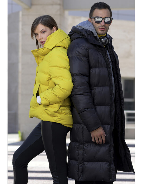 Splendid fashion γυναικείο κοντό μπουφάν 44-101-038 YELLOW