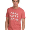 Biston fashion ανδρικό t-shirt 45-206-043 RUSTY RED