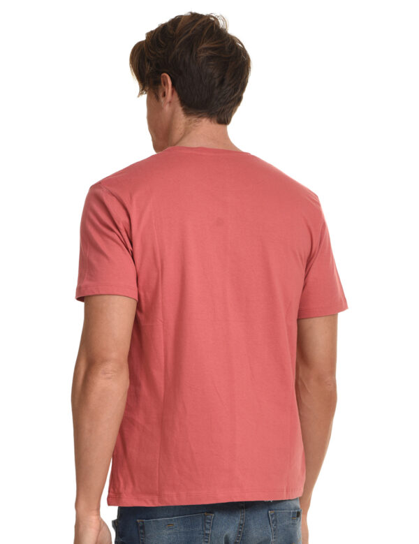 Biston fashion ανδρικό t-shirt 45-206-043 RUSTY RED