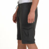 Biston fashion ανδρική βερμούδα φούτερ cargo 45-221-008 ANTHRACITE