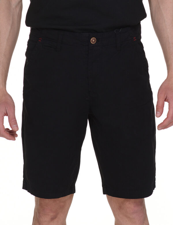 Splendid fashion ανδρική βερμούδα chinos 45-221-013 BLACK