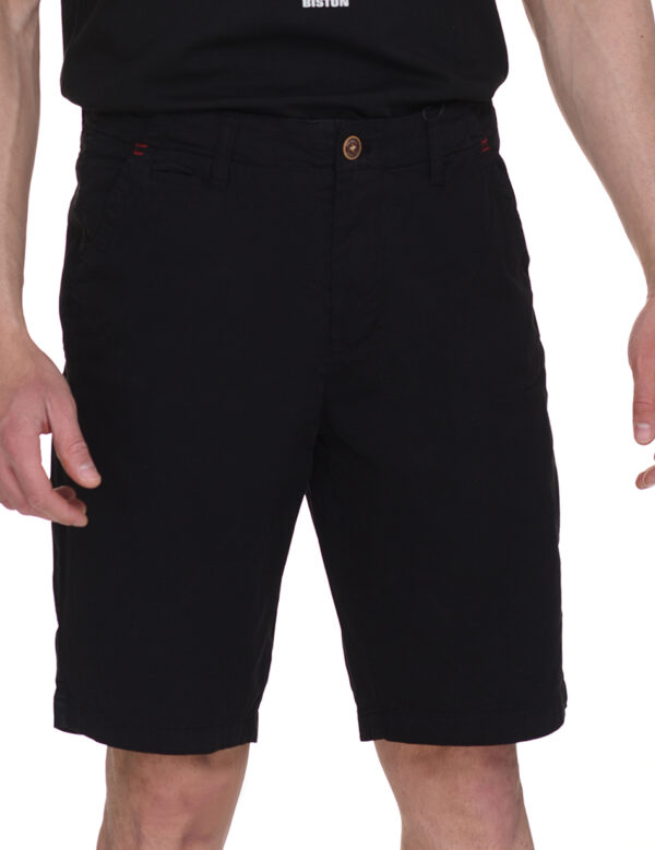Splendid fashion ανδρική βερμούδα chinos 45-221-013 BLACK