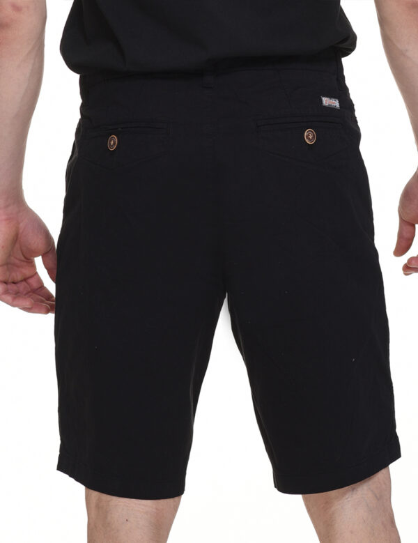 Splendid fashion ανδρική βερμούδα chinos 45-221-013 BLACK