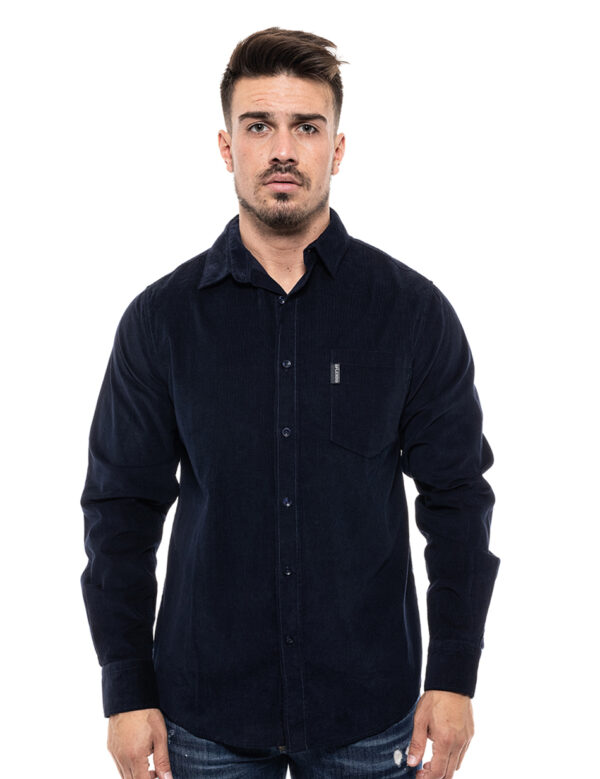 Splendid fashion ανδρικό πουκάμισο 46-203-002 NAVY