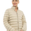 Splendid fashion γυναικείο ultra light πανωφόρι 47-101-002 LT BEIGE