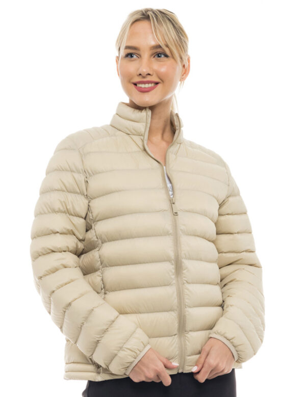 Splendid fashion γυναικείο ultra light πανωφόρι 47-101-002 LT BEIGE