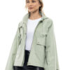 Biston fashion γυναικείο κοντό πανωφόρι 47-101-005 MINT
