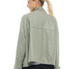 Biston fashion γυναικείο κοντό πανωφόρι 47-101-007 MINT
