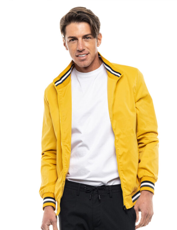 Biston fashion ανδρικό bomber 47-201-007 YELLOW