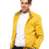 Biston fashion ανδρικό bomber 47-201-007 YELLOW