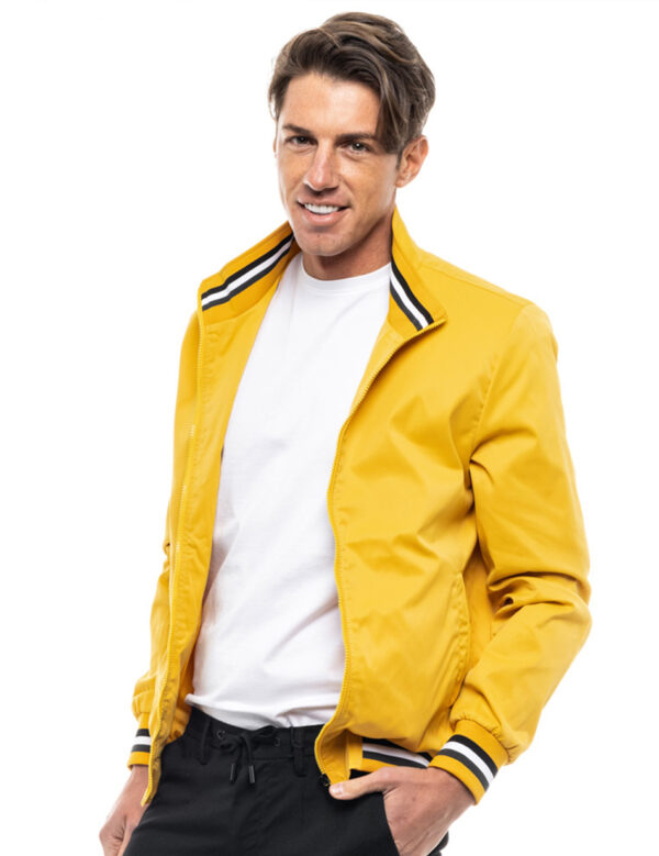 Biston fashion ανδρικό bomber 47-201-007 YELLOW