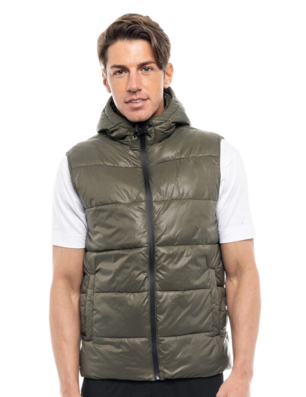 Biston fashion ανδρικό ultra light γιλέκο 47-202-002 GREEN