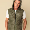 Biston fashion ανδρικό ultra light γιλέκο 47-202-002 GREEN