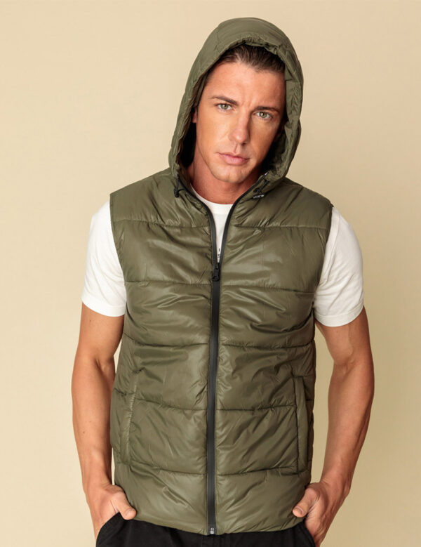 Biston fashion ανδρικό ultra light γιλέκο 47-202-002 GREEN