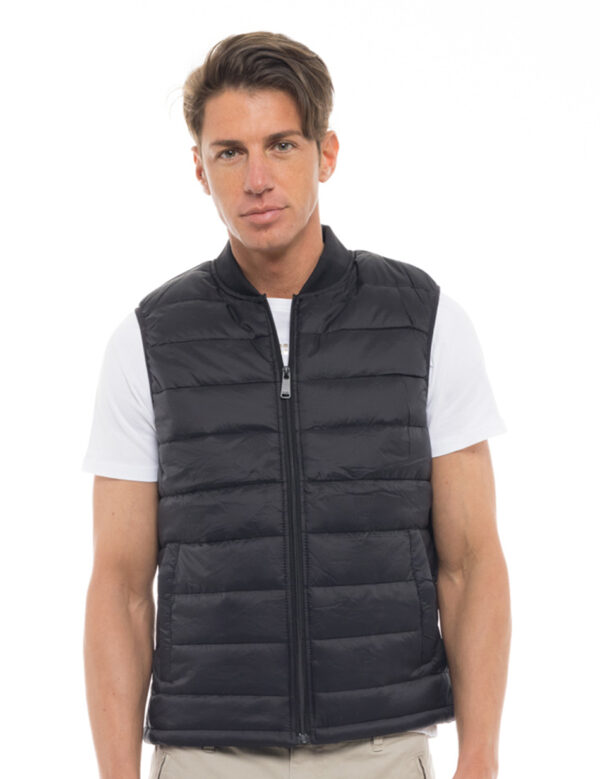 Splendid fashion ανδρικό ultra light γιλέκο 47-202-003 BLACK