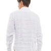 Smart fashion ανδρικό λινό πουκάμισο 47-203-002 WHITE