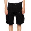 Biston fashion ανδρική βερμούδα cargo 47-221-001 BLACK