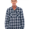 Biston fashion ανδρικό πουκάμισο 48-203-006 NAVY CHECK