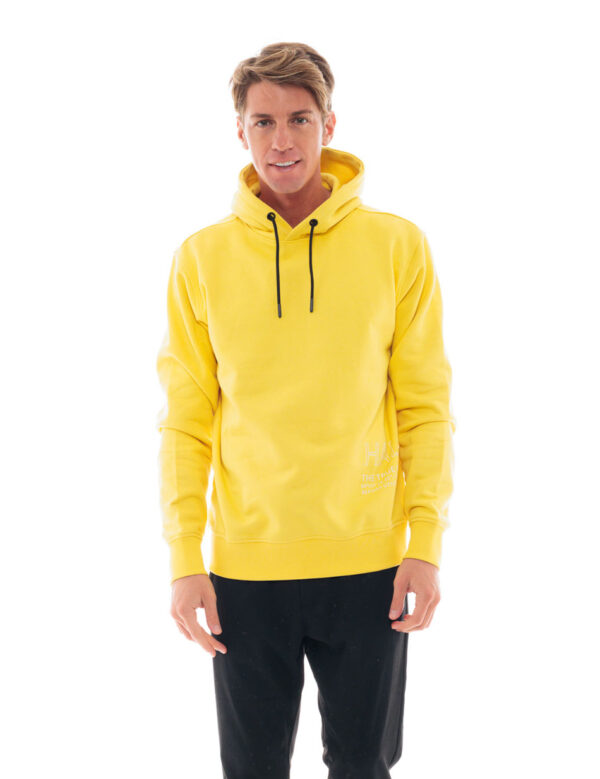 Biston fashion ανδρική μπλούζα με ψηλό γιακά 48-206-055 YELLOW