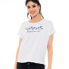 Biston fashion γυναικείο top 49-106-020 WHITE