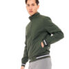 Biston fashion ανδρικό πανωφόρι με γιακά 49-201-044 DK GREEN