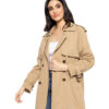 Splendid fashion γυναικεία demi καμπαρντίνα 51-101-017 DK BEIGE