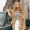 Splendid fashion γυναικεία demi καμπαρντίνα 51-101-017 DK BEIGE
