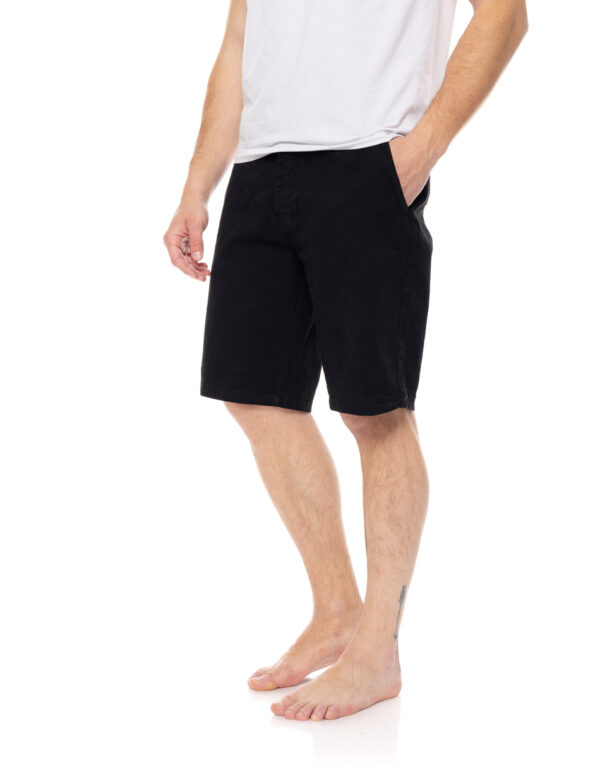 Splendid fashion ανδρική βερμούδα chinos 51-221-022 BLACK