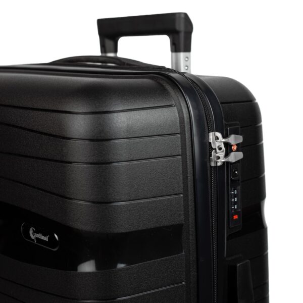 Βαλίτσα trolley Cardinal (PP) μεσαία 2014/60cm μαύρο