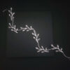 Ro Accessories Νυφική Κουάφ  Φύλλα Με Στρας & Πέρλα Λεπτομέρειες 32 Cm 30-0001 Ασημί