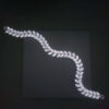 Ro Accessories Νυφική Κουάφ  Φύλλα Με Στρας & Πέρλα Λεπτομέρειες 32 Cm 30-0001 Ασημί
