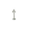Sequoia Σκουλαρίκι Piercing Ατσάλι κώνος με τάπα I-00024 (1.2*8*4)
