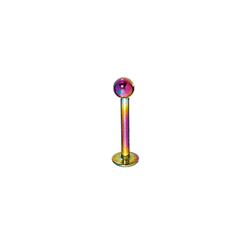Sequoia Σκουλαρίκι Piercing Labret Ατσάλι, μπίλια με τάπα I-00083