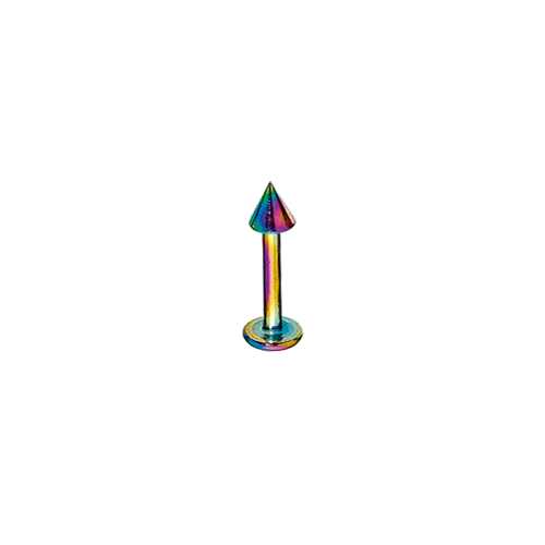 Sequoia Σκουλαρίκι Piercing Ατσάλι κώνος με τάπα I-00092 (1.2*8*3)