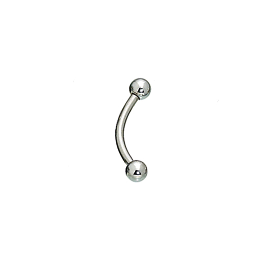 Sequoia Σκουλαρίκι Piercing Ατσάλι ΦΡΥΔΙΟΥ / ΒΑΝΑΝΑ I-00203 (1.2*10*3*3)