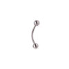 Sequoia Σκουλαρίκι Piercing Ατσάλι ΦΡΥΔΙΟΥ / ΒΑΝΑΝΑ  I-00205 (1.2*8*4*4)