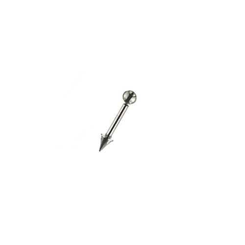 Sequoia Σκουλαρίκι Piercing Ατσάλι ΦΡΥΔΙΟΥ / ΒΑΝΑΝΑ I-00227 (1.2*6*3