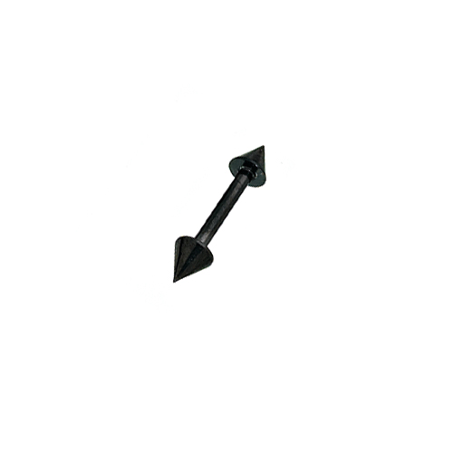 Sequoia Σκουλαρίκι Piercing barbell/μπάρα Ατσάλι κώνος I-00361 (1.2*8*3)