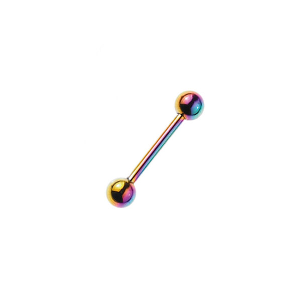 Sequoia Σκουλαρίκι Piercing barbell/μπάρα Ατσάλι  I-00401-2 (1.6*14*5)
