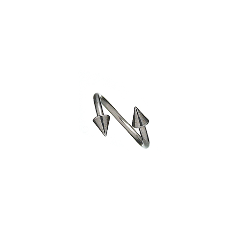 Sequoia Σκουλαρίκι Piercing Twister Ατσάλι  I-00521 (1.2*8*3)