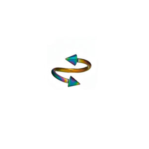 Sequoia Σκουλαρίκι Piercing Ατσάλι  I-01042 (1.2*8*3*3)  set 4 τεμ