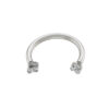 Sequoia Σκουλαρίκι Piercing Ατσάλι  Septum I-00671-8 (1.2*8*3*3)mm