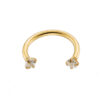 Sequoia Σκουλαρίκι Piercing Ατσάλι  SeptumI-00672-8 (1.2*8*3*3)mm