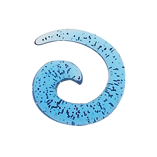 Sequoia Σκουλαρίκι Piercing Ατσάλι  Spiral Ear Stretcher Blue I-01906 6mm