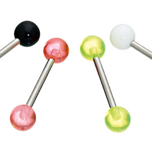 Sequoia Σκουλαρίκι Piercing barbell/μπάρα Ατσάλι I-00472-1 (1.6*45*5*5)