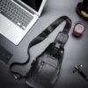 Δερμάτινο τσαντάκι body Bull Captain XB 095 μαύρο