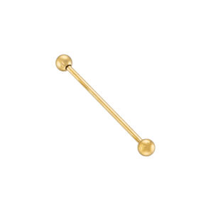 Sequoia Σκουλαρίκι Piercing barbell/μπάρα Ατσάλι I-00341 (1.2*8*3)