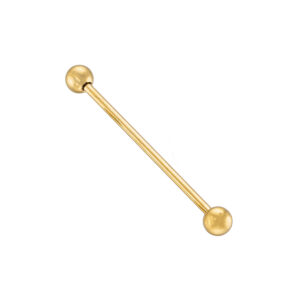 Sequoia Σκουλαρίκι Piercing barbell/μπάρα Ατσάλι I-00341 (1.2*8*3)