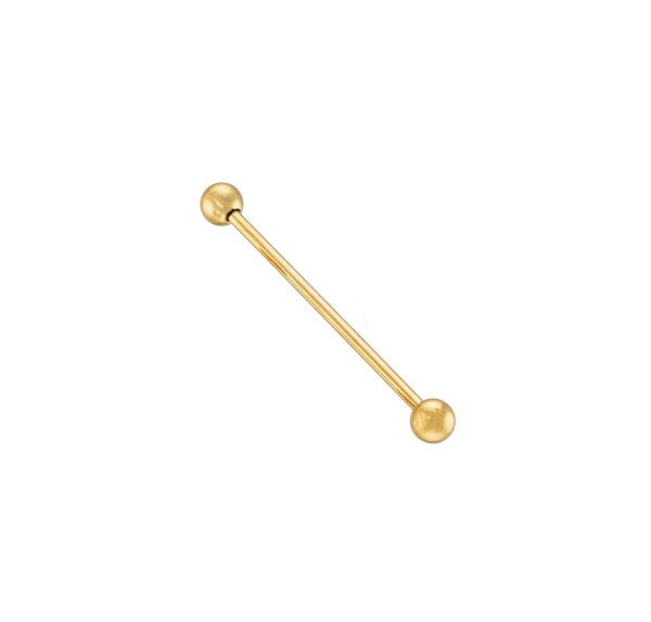 Sequoia Σκουλαρίκι Piercing barbell/μπάρα Ατσάλι  I-00401-3 (1.6*14*5mm)