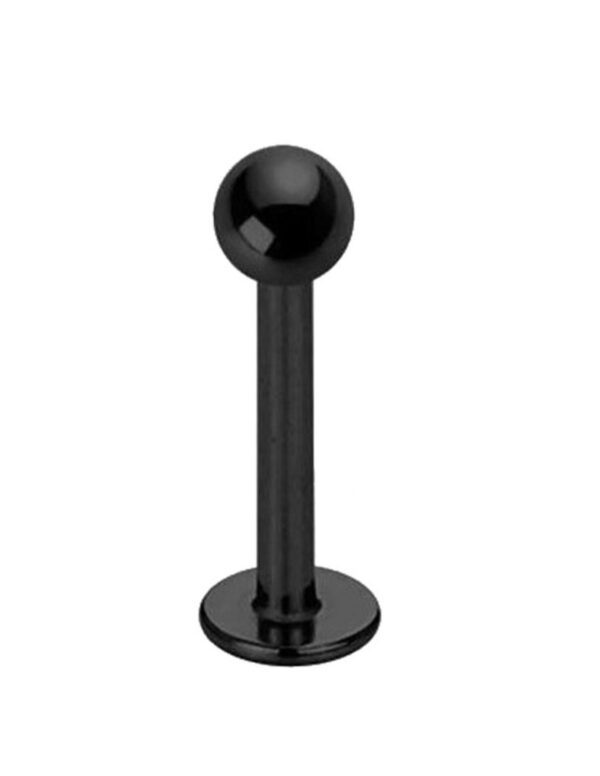 Sequoia Σκουλαρίκι Piercing Ατσάλι μπίλια με τάπα I-00041 (1.2*6*3) 5 τεμάχια